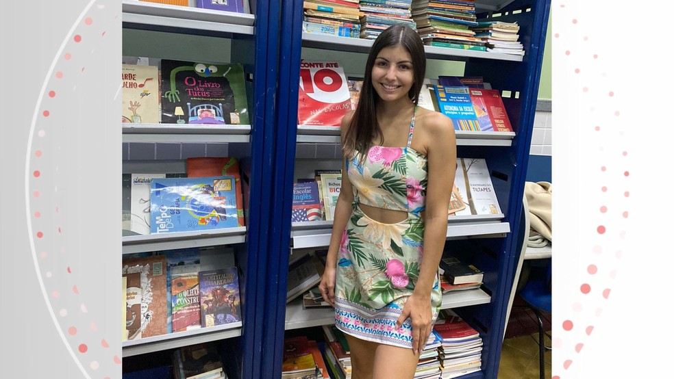 Amanda Teixeira Zampiris, 18 anos, estudante de escola pública no ES e nota mil na redação do Enem 2023 — Foto: Divulgação