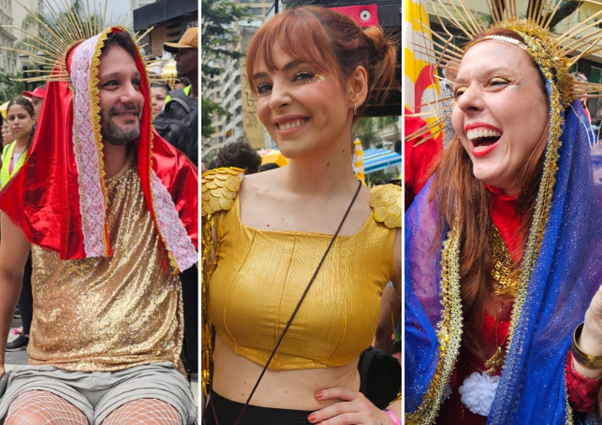 Lotado, bloco Tarado Ni Você celebra cinema brasileiro e Caetano em São Paulo; veja fotos