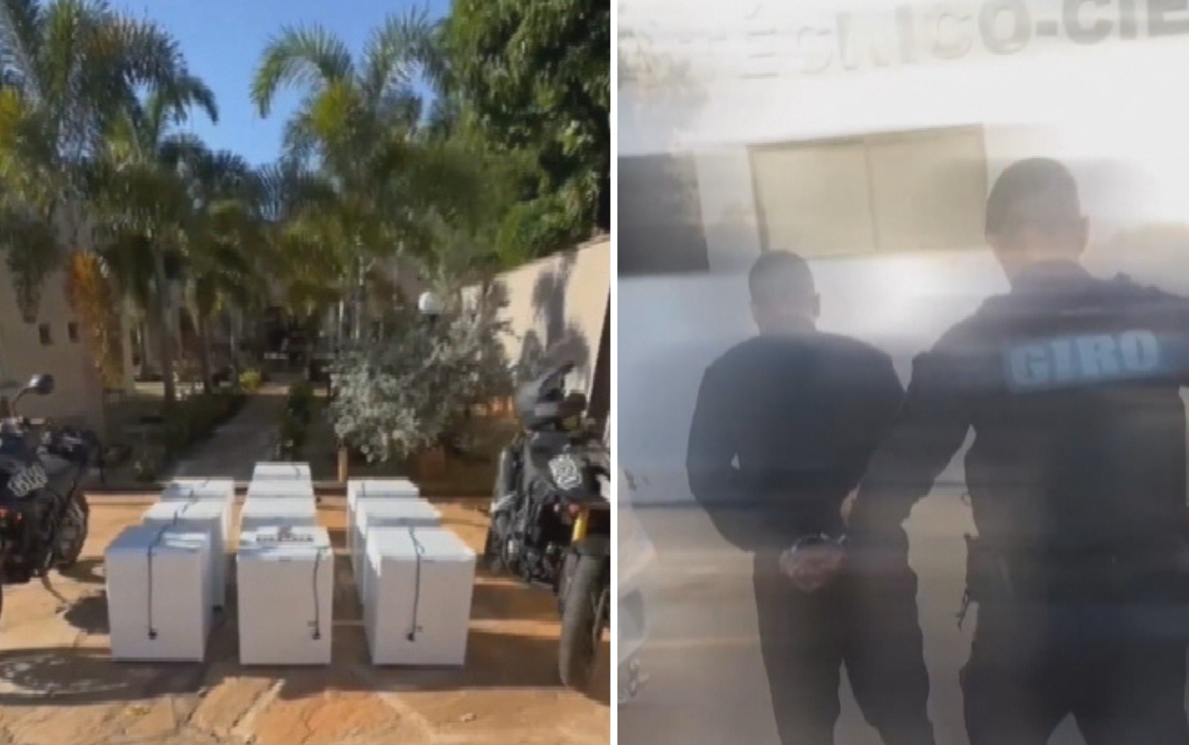 Gerente de hotel é preso suspeito de furtar frigobar, aparelhos de ar-condicionado e cadeiras dos quartos em Goiânia