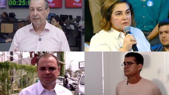 Quaest no AM: Omar Aziz, 29%; Maria do Carmo, 19%; Roberto Cidade, 18%; David Almeida; 11%