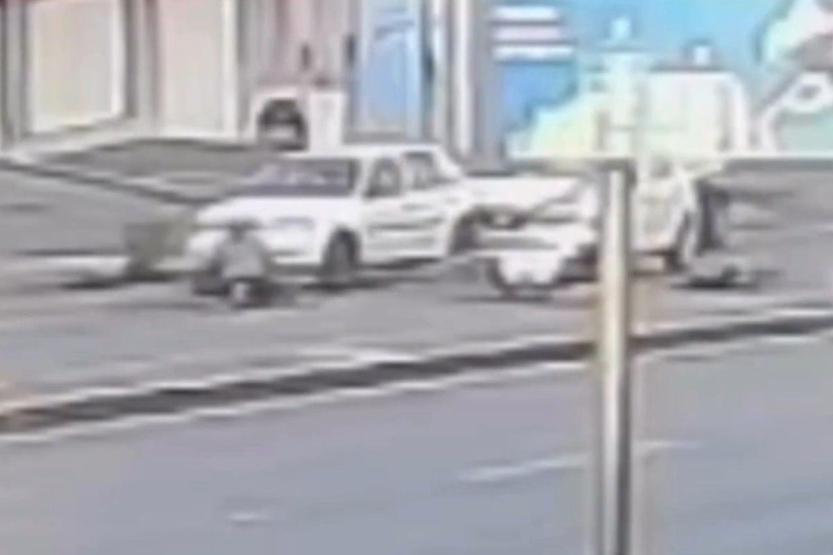 Motociclista morre após ser atropelada por carro em Várzea Grande (MT); vídeo