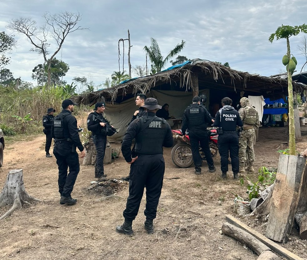 Polícia Civil de Rondônia — Foto: PCRO