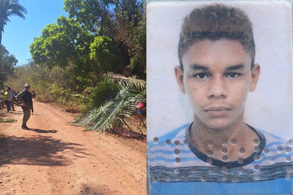 Jovem é encontrado morto com cortes no corpo na zona rural de Barras — Foto: Divulgação/PMPI