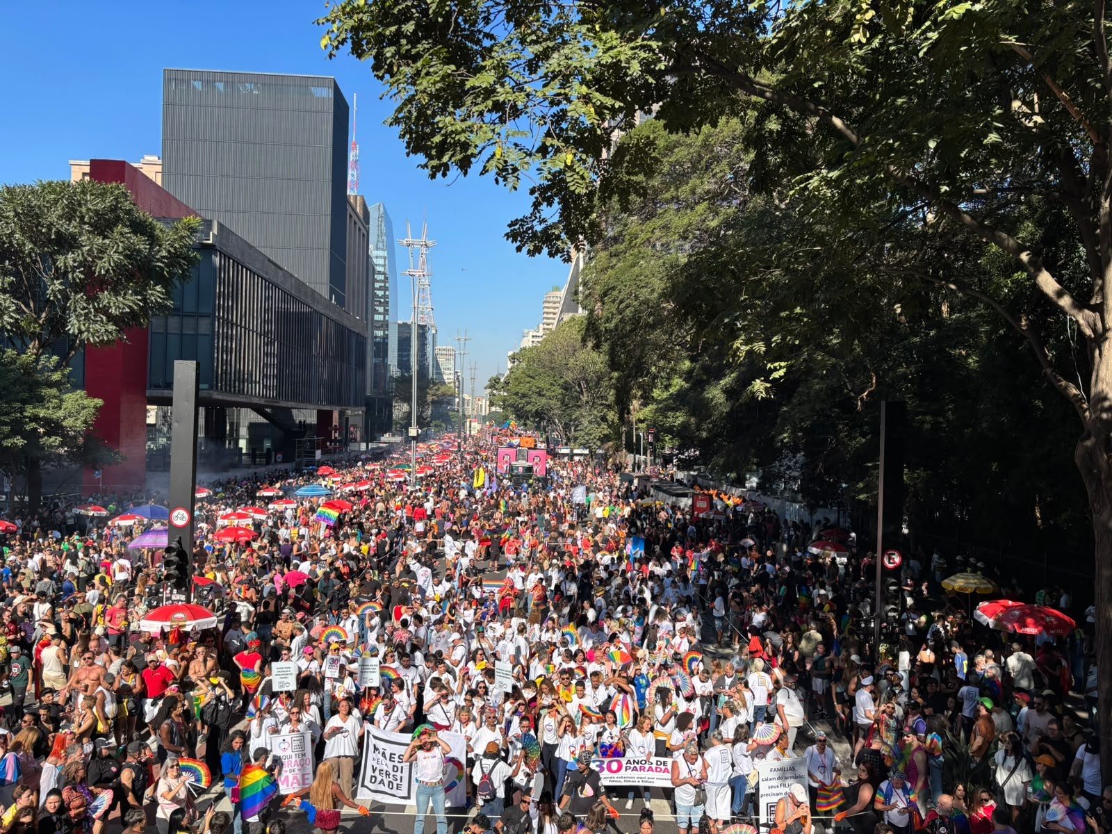 30ª Parada LGBT+ reúne 36,8 mil pessoas em SP, diz estimativa do monitor do debate político da USP