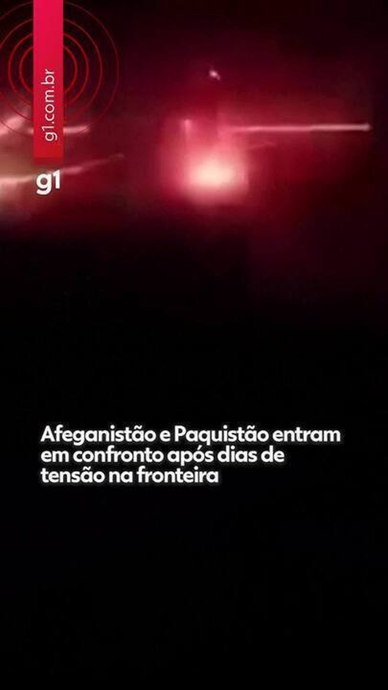 VÍDEO: Paquistão e Afeganistão entram em confronto intenso após dias de tensão na fronteira