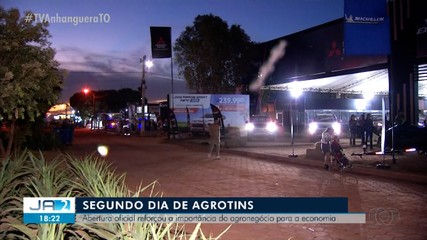 Abertura oficial da Agrotins reforça a importância do agronegócio
