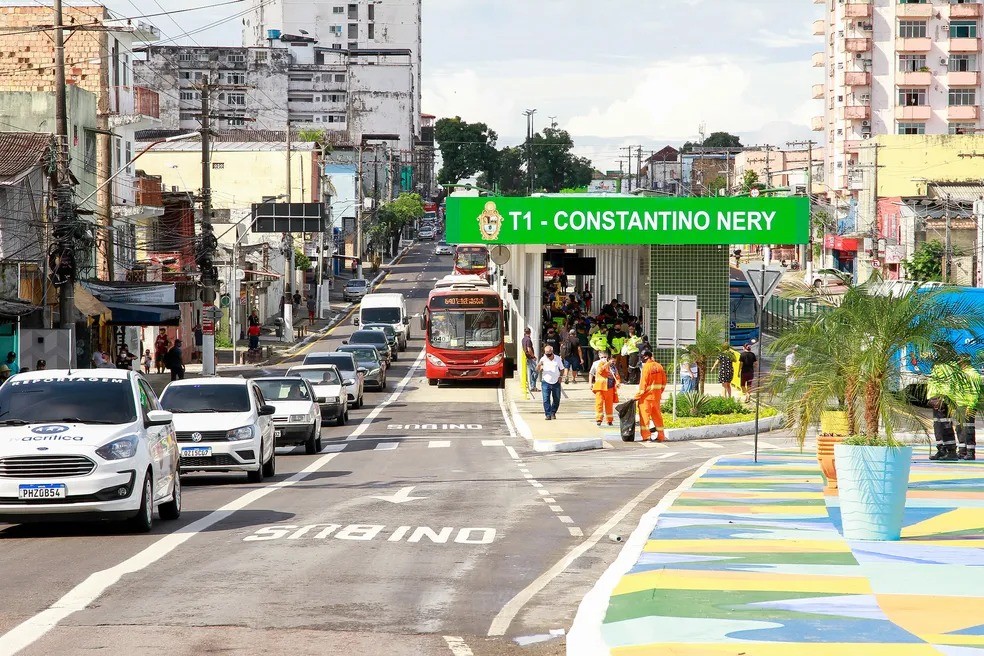 Ônibus da linha 640 sofre tentativa de assalto em Manaus