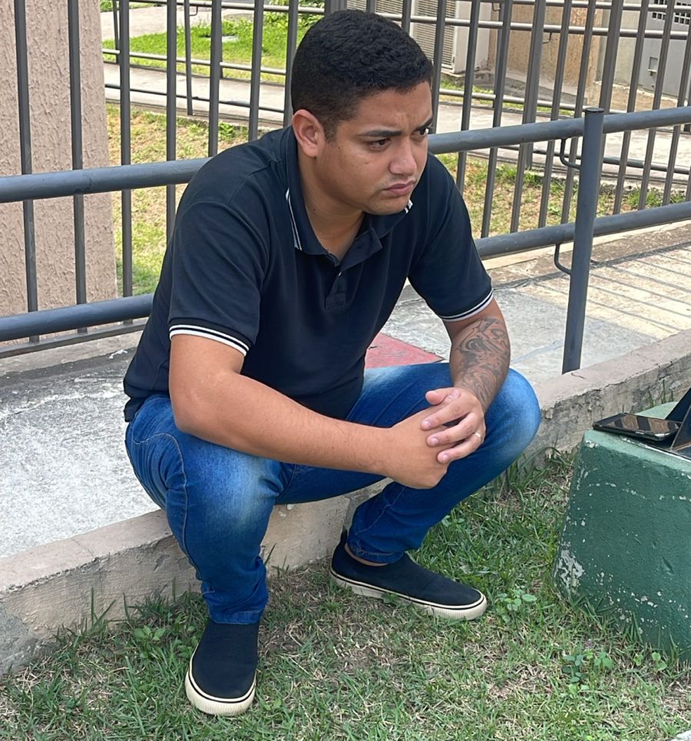 Candidato Gersinho Filho após tentativa de homicídio — Foto: Reprodução