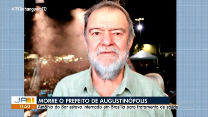 Prefeito de Augustinópolis morre aos 75 anos