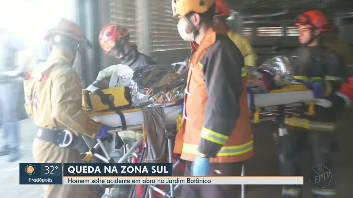 Le mur de travail cède et le maçon fait enterrer une partie de son corps à Ribeirão Preto, SP |  Ribeirao Preto et Franca