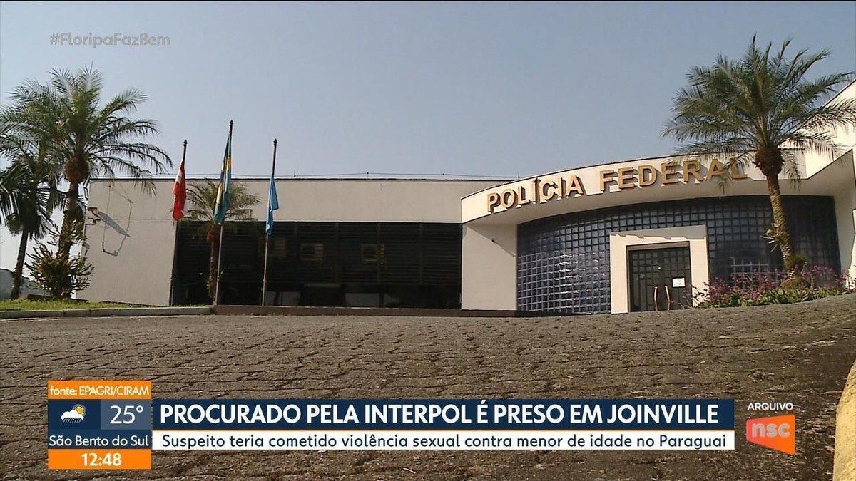 Procurado pela Interpol é preso em Joinville