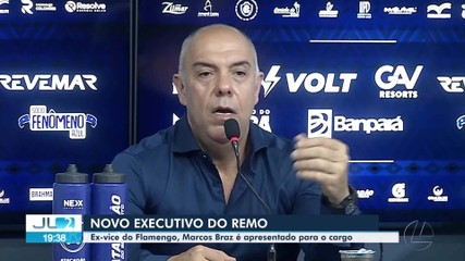 Novo executivo do Remo: Ex-vice do Flamengo, Marcos Braz é apresentado para o cargo