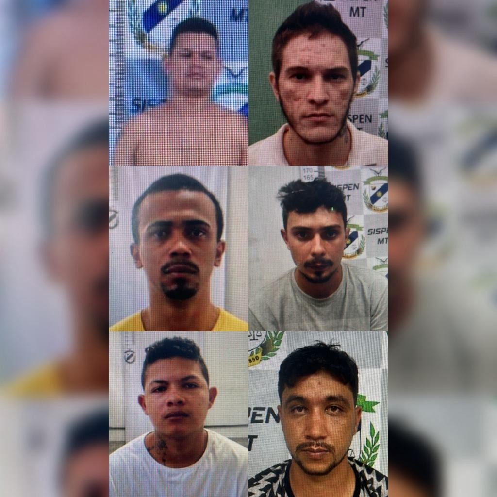 Seis presos fogem de penitenciária em Várzea Grande (MT)
