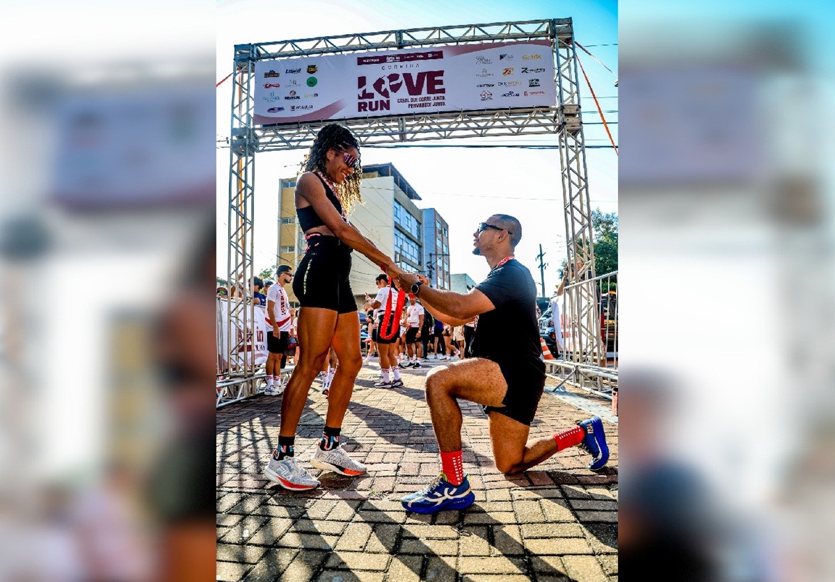 Love Run em Cabo Frio tem pedido de casamento após prova e reúne mais de 700 atletas