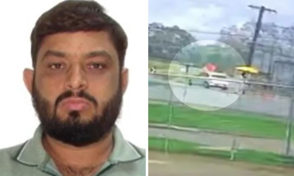 Polícia acredita que atropelamento de trabalhador em obra na Bahia foi intencional — Foto: Reprodução/TV Sudoeste