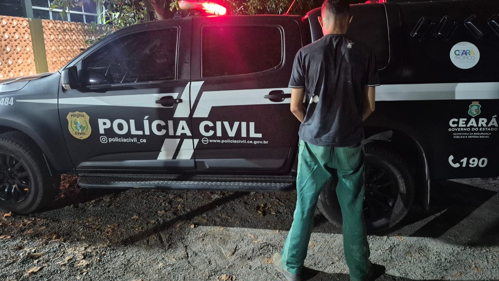 Homem é preso por matar suspeito de estuprar a companheira dele no Ceará