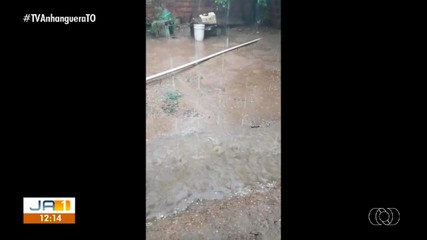 Telespectadores enviam vídeos da chuva na região central do estado