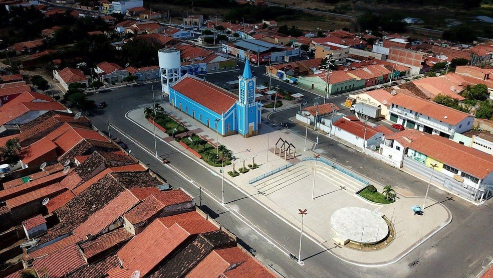 Aiuaba, no interior do Ceará, tem a menos temperatura já registrada no Ceará — Foto: Aprece/Divulgação