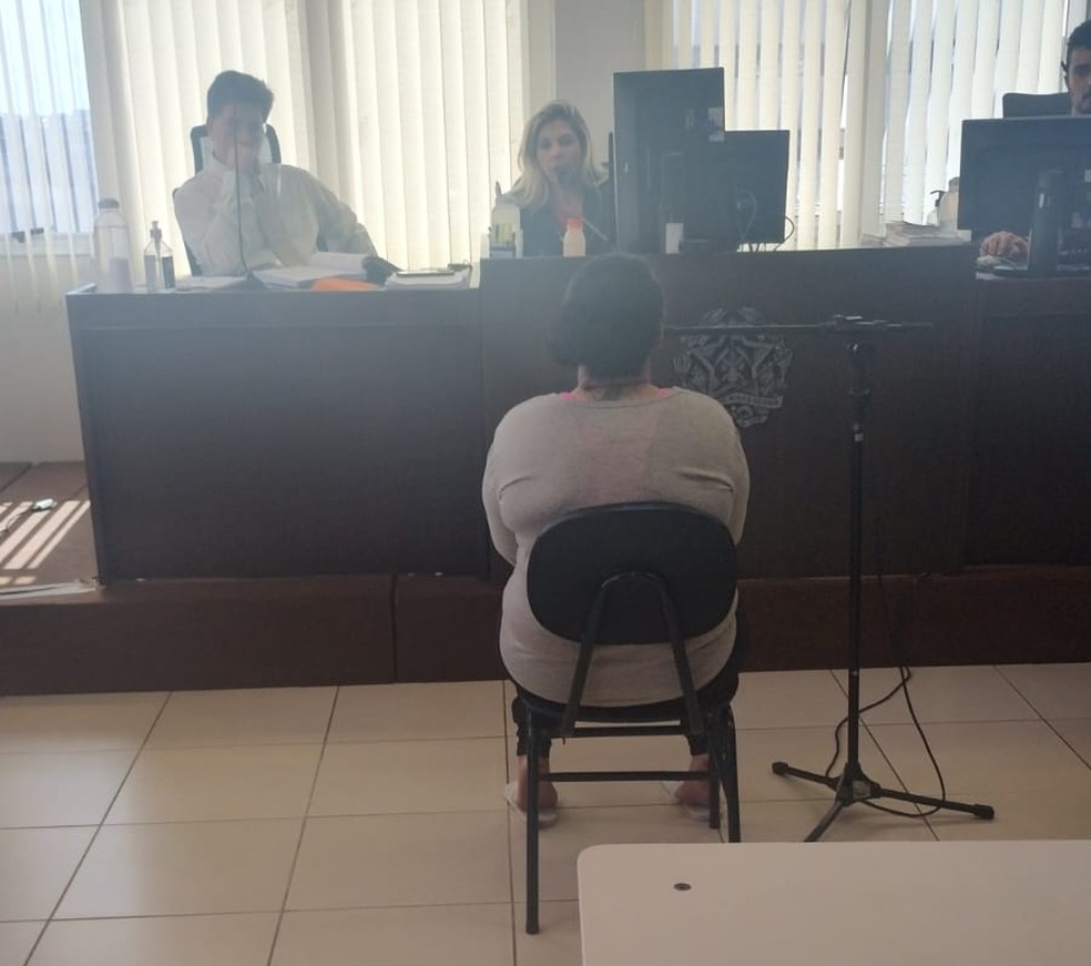 Stela Márcia Souza Fernandes foi condenada por homicídio culposo, quando não há intenção de matar — Foto: Divulgação/Tribunal do Júri de Belo Horizonte