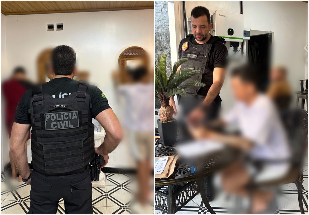 Polícia Civil deflagra operação contra influenciadores investigados por divulgação de jogos ilegais. — Foto: Divulgação/Polícia Civil