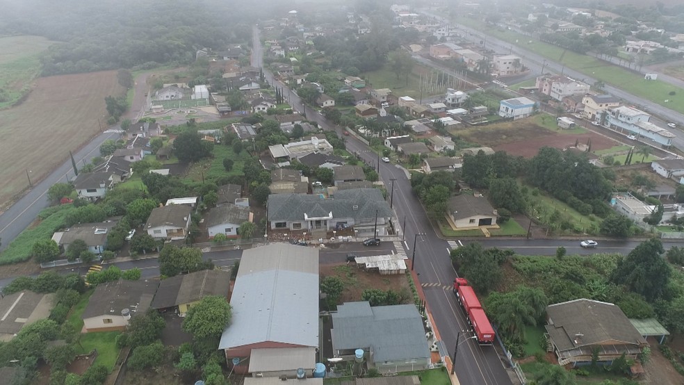 Boa Vista das Missões, no RS — Foto: Reprodução/ RBS TV