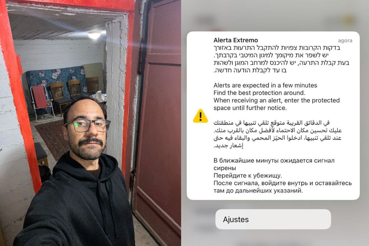 Em menos de cinco horas, paranaense em Israel ouviu sirene de contra-ataque ao menos seis vezes enquanto cuida de pacientes com autismo