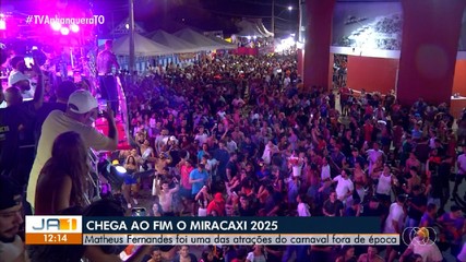 Miracaxi 2025 encerra programações com multidão e shows animados