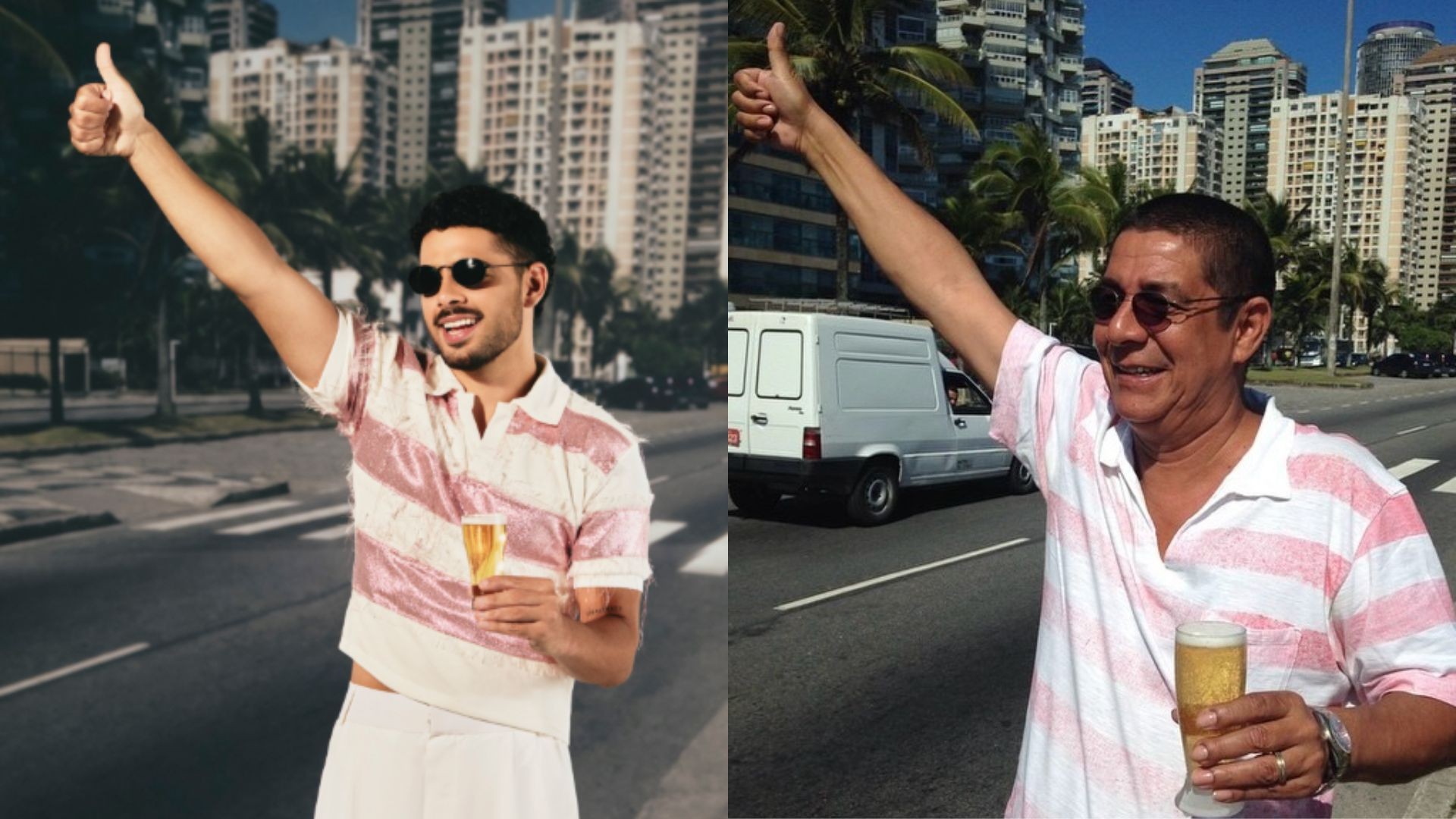 Pedro Sampaio se fantasia de Zeca Pagodinho para show de pós-carnaval em BH