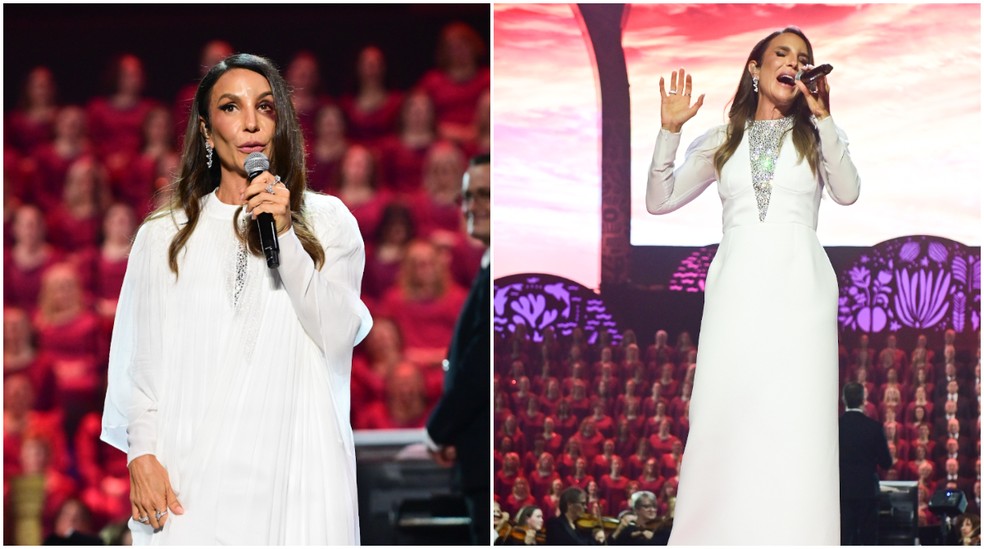 Cantora não deu detalhes sobre a cirurgia — Foto: Leo Franco/AgNews