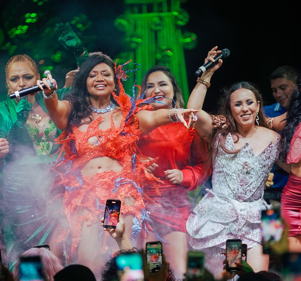 Xarque: ao lado de divas do tecnobrega, Gaby Amarantos celebra a cultura pop paraense — Foto: Divulgação