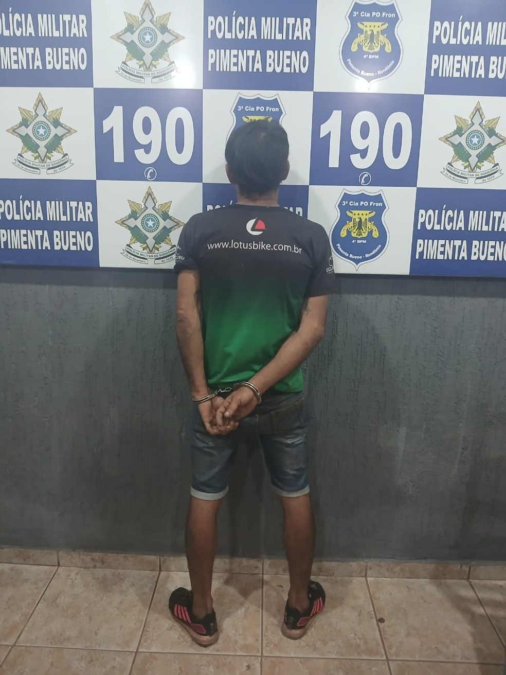 Suspeito de manter mulher em cárcere em RO — Foto: Divulgação