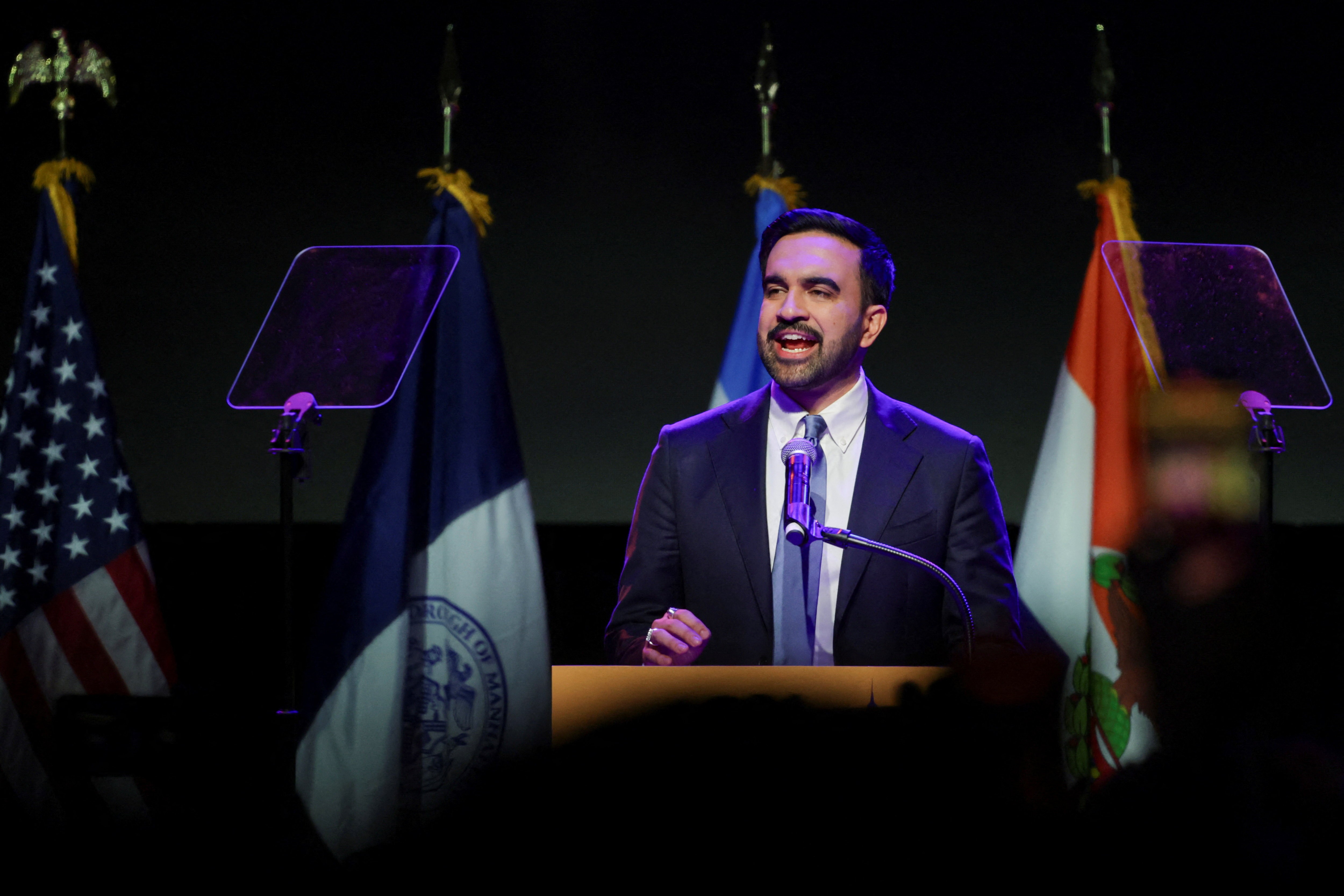 Após vencer as eleições, Zohran Mamdani diz que Nova York pode mostrar aos EUA como derrotar Trump