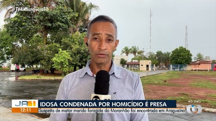 Idosa condenada por matar marido a pauladas no Maranhão é presa em Araguaína