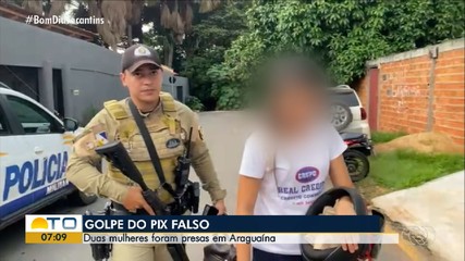Duas mulheres são presas suspeitas de aplicarem golpe do falso pix em Araguaína
