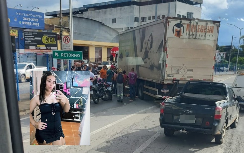 Caminhão tenta conversão em local proibido, atropela e mata motociclista de 23 anos em Pouso Alegre — Foto: Redes sociais