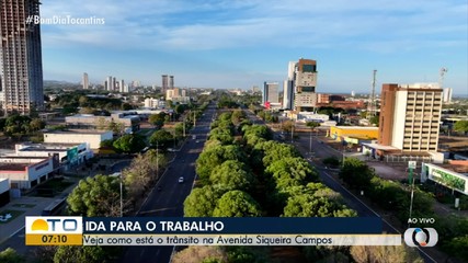 BDT traz imagens ao vivo da Av. Siqueira Campos