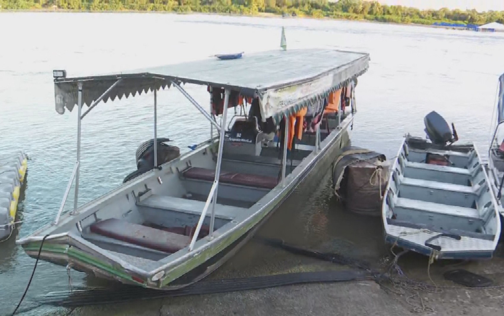 Batida entre embarcações no Rio Araguaia deixa seis feridos