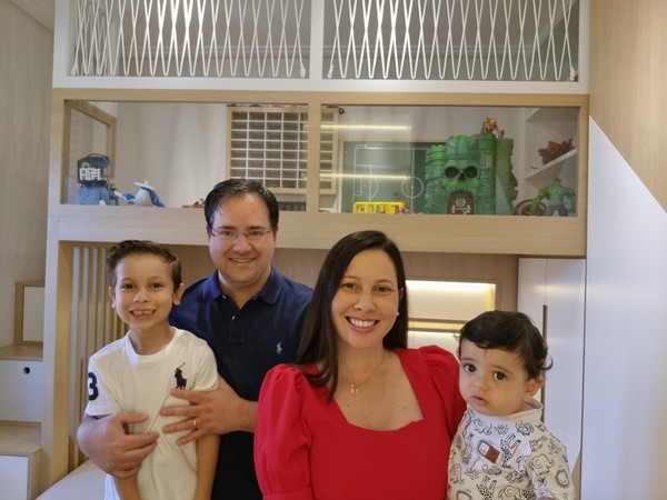 Arthur Ruiz conta com o apoio de sua família, trilhando passos para um futuro brilhante. — Foto: Arquivo pessoal