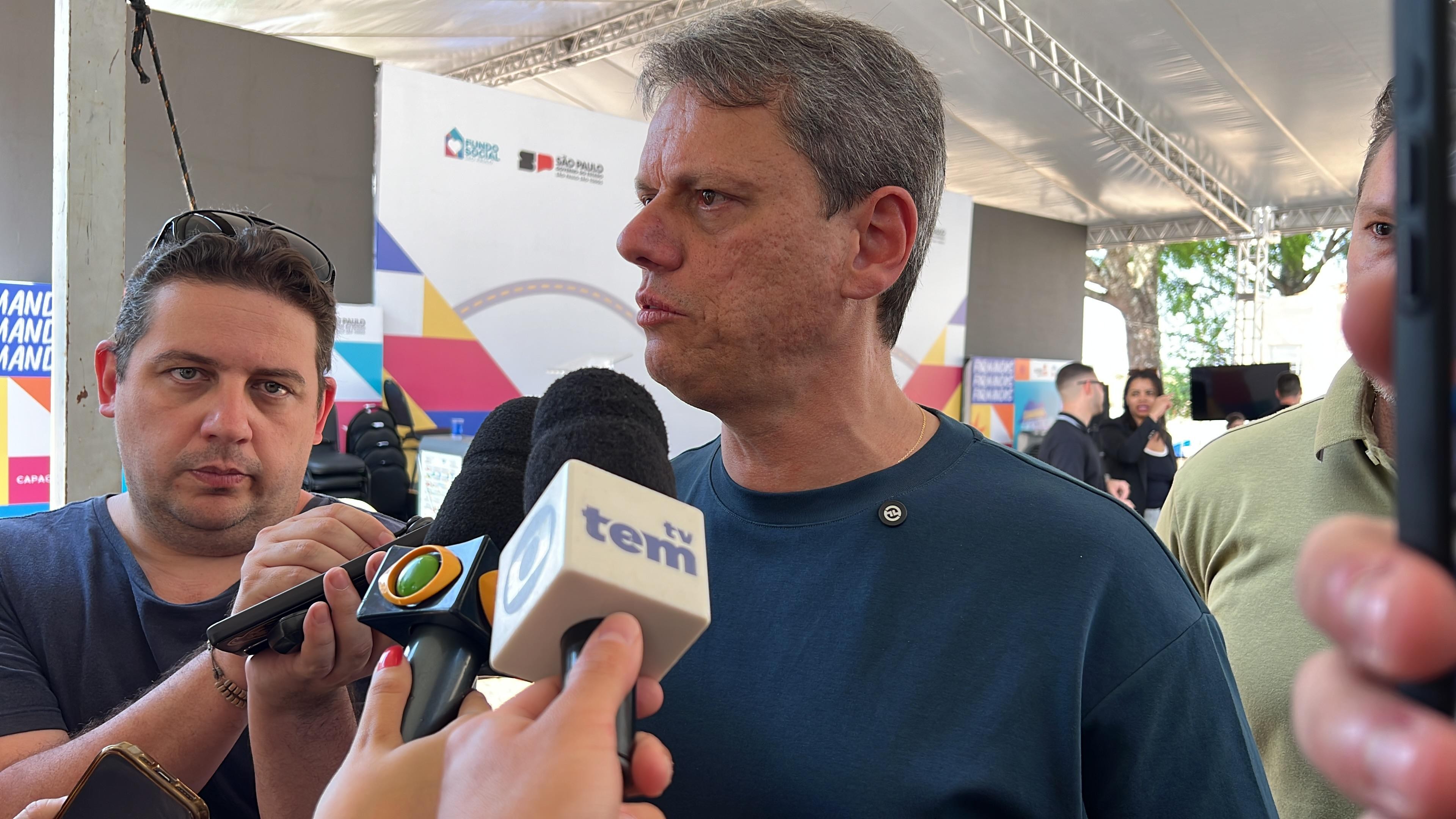 Tarcísio espera soltura de presos do 8 de janeiro e defende anistia como 'fator de pacificação': 'A história nasceu a partir dela'