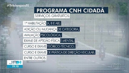 Governo do TO divulga regras para a CNH Cidadã; saiba como vai funcionar