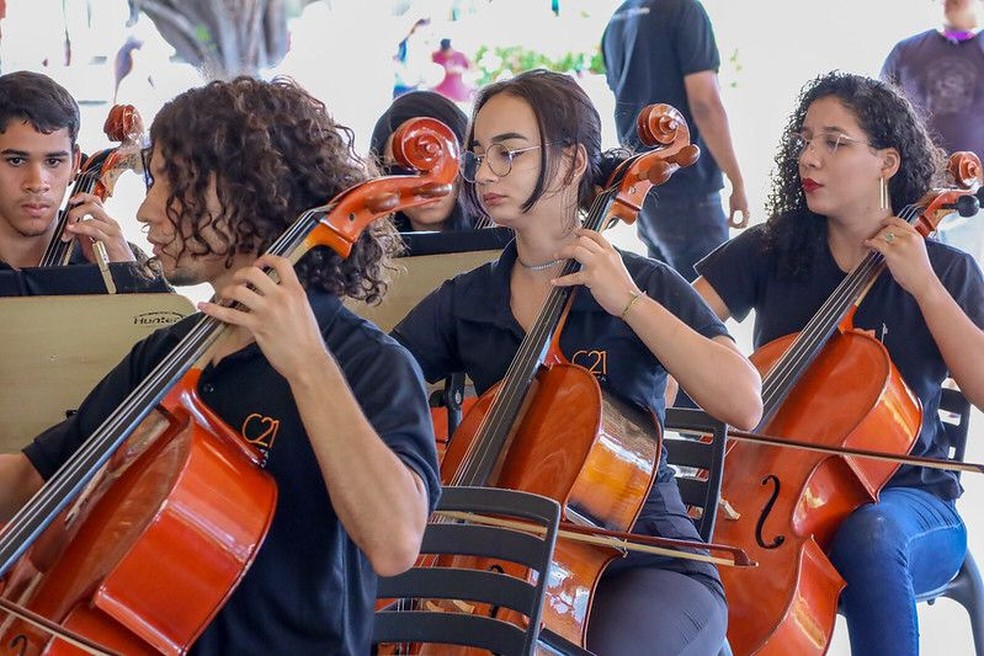 Philarmônica e Camerata 21 de Setembro realizam Concertos Itinerantes, em Petrollina — Foto: Divulgação