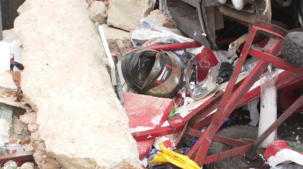 Caminhão desgovernado atinge museu no Centro Histórico de Salvador — Foto: Raimundo Nonato/TV Bahia