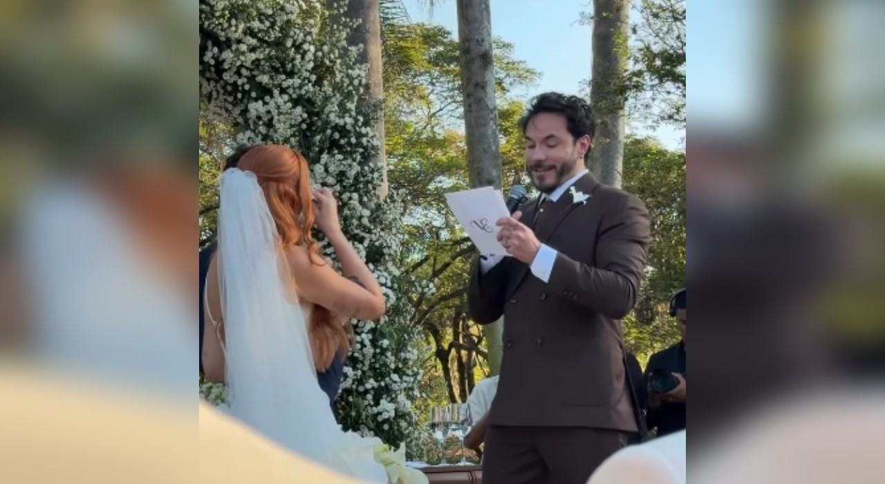 Viih Tube e Eliezer celebram casamento em fazenda deslumbrante
