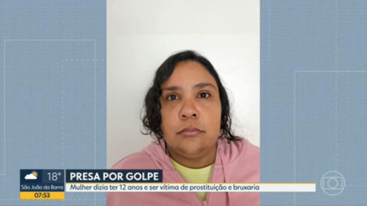 Presa, mulher de 42 anos afirmava ter 12 anos e alegava ser vítima de  bruxaria e de rede de prostituição para dar golpes, diz policia | Rio de  Janeiro | G1