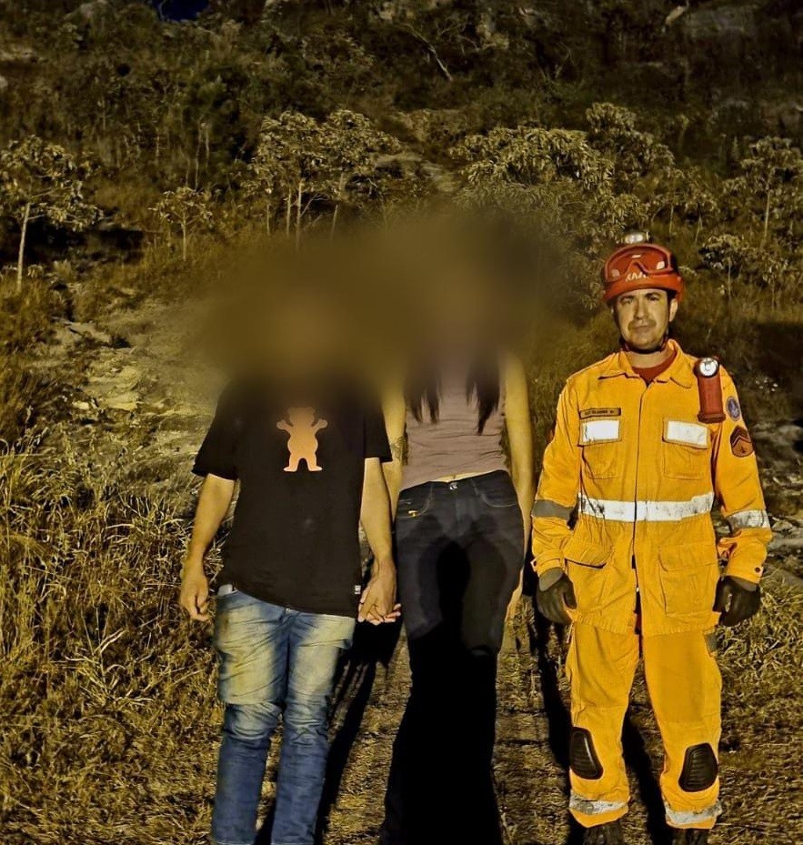 Casal se perde durante caminhada na Serra de São José; VÍDEO 