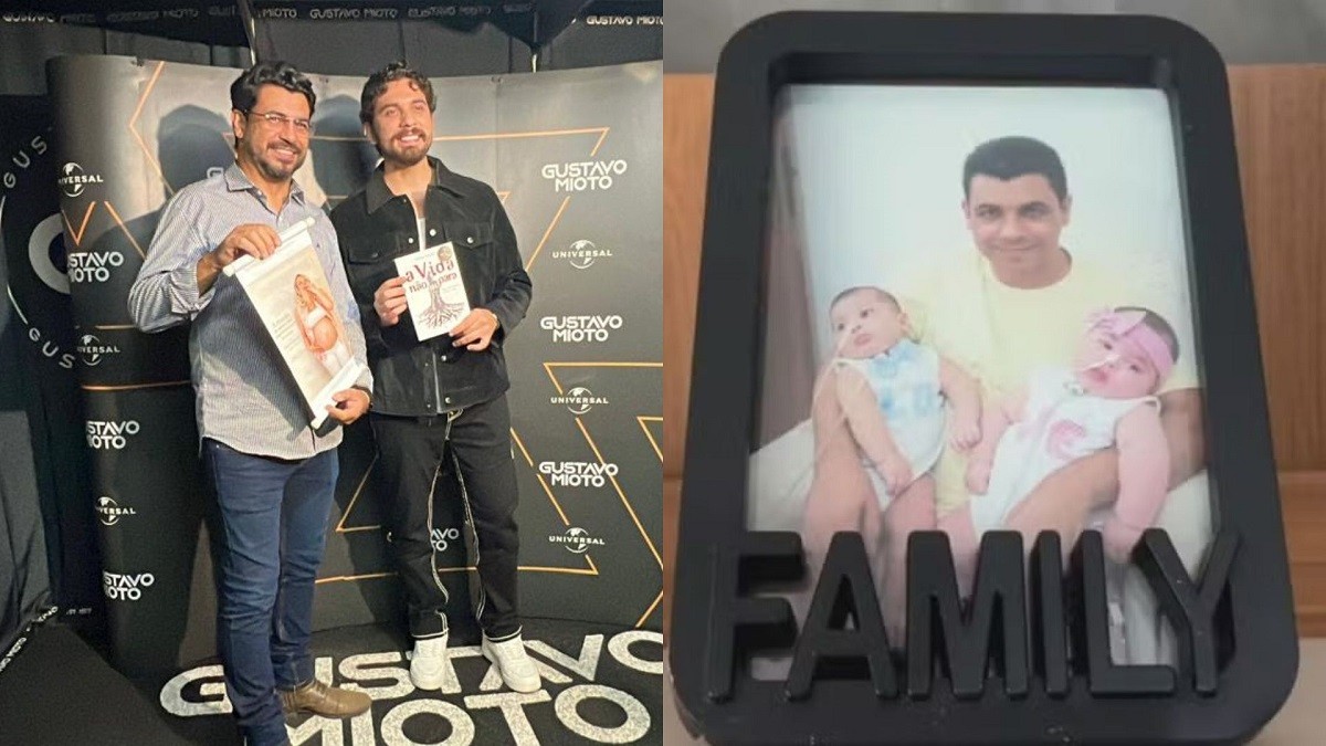 Gustavo Mioto encontra homem que inspirou ‘Impressionando os Anjos’