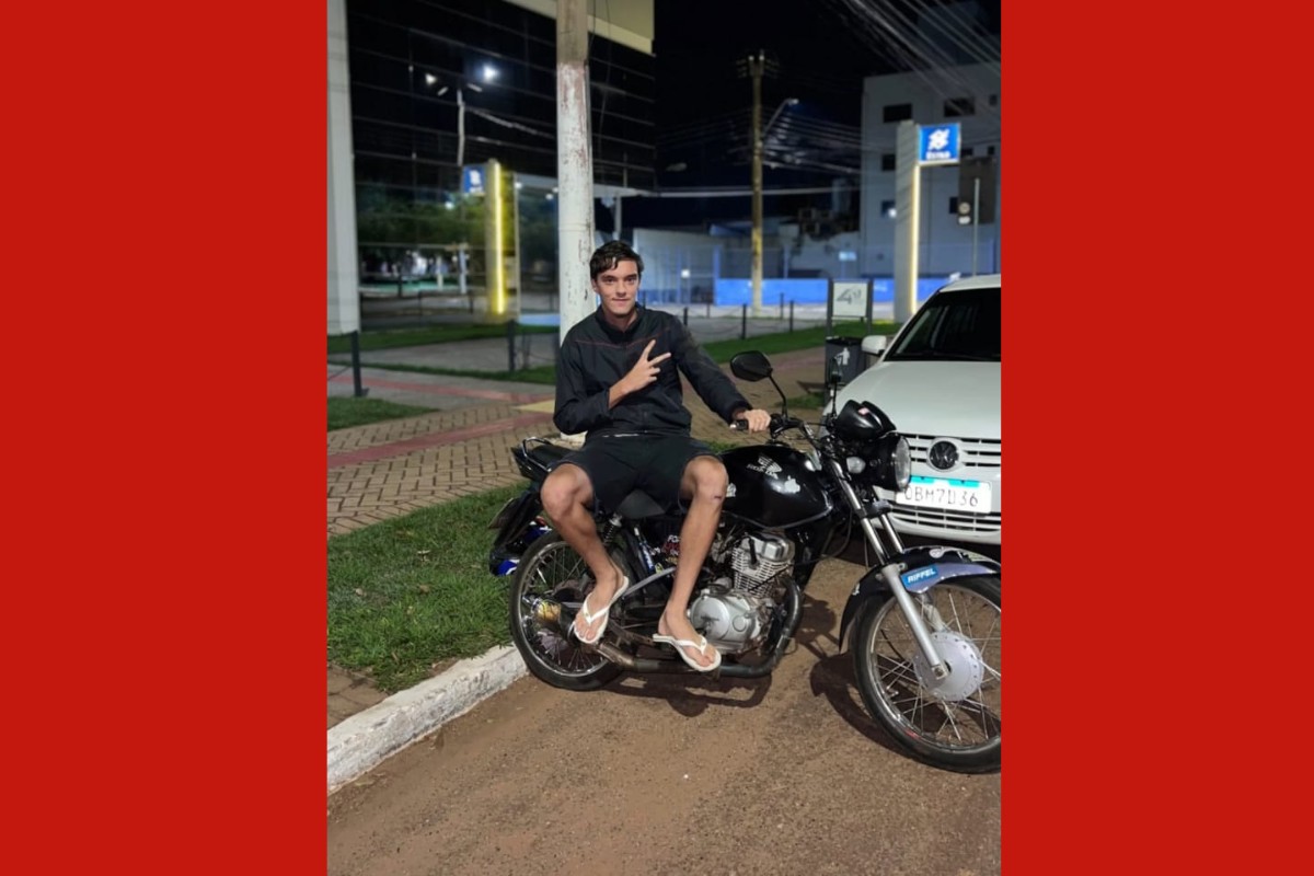 Jovem sem CNH morre após bater moto contra poste em MT