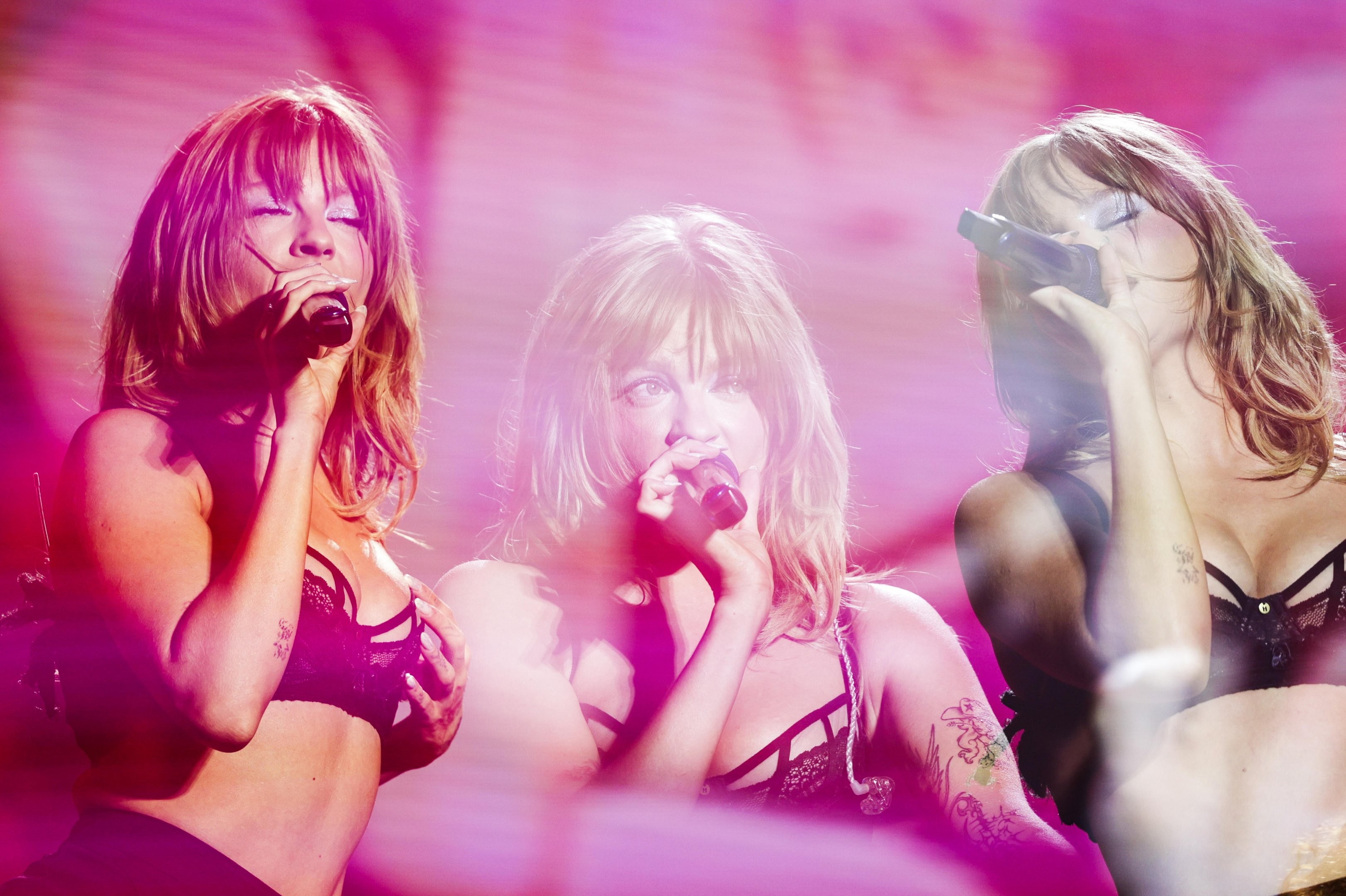 Luísa Sonza encerra primeiro dia do Planeta Atlântida com chuva e muita performance