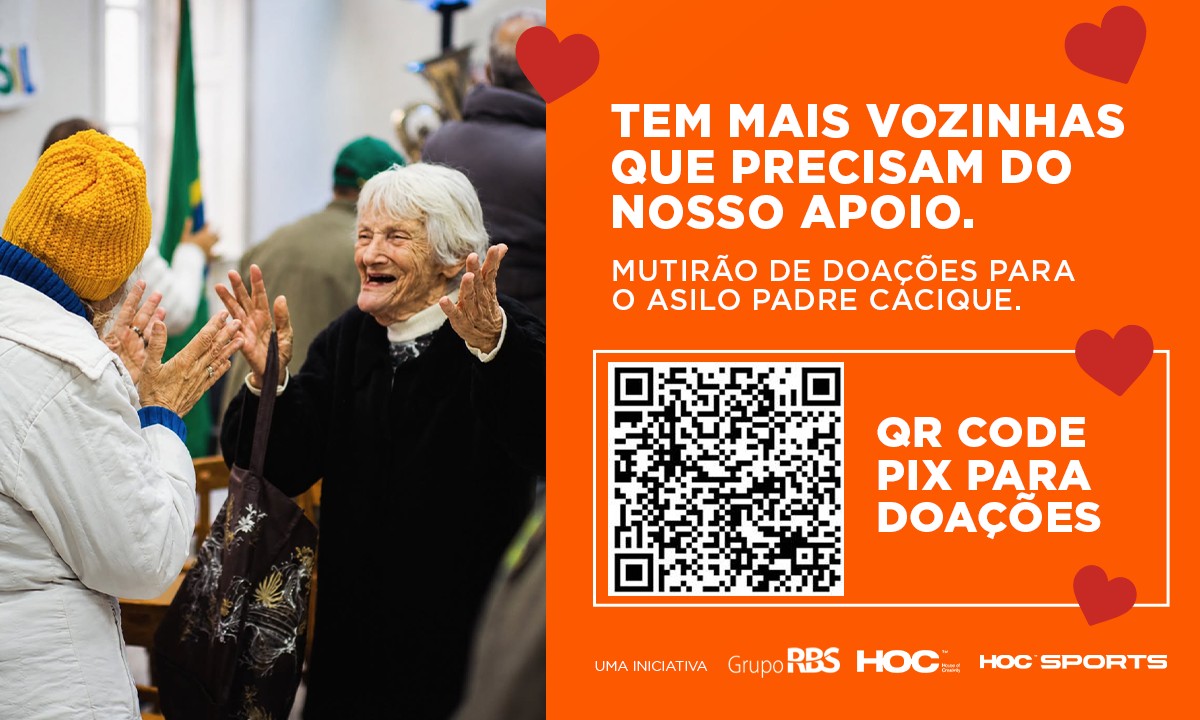 Grupo RBS lança campanha de doações para Asilo Padre Cacique