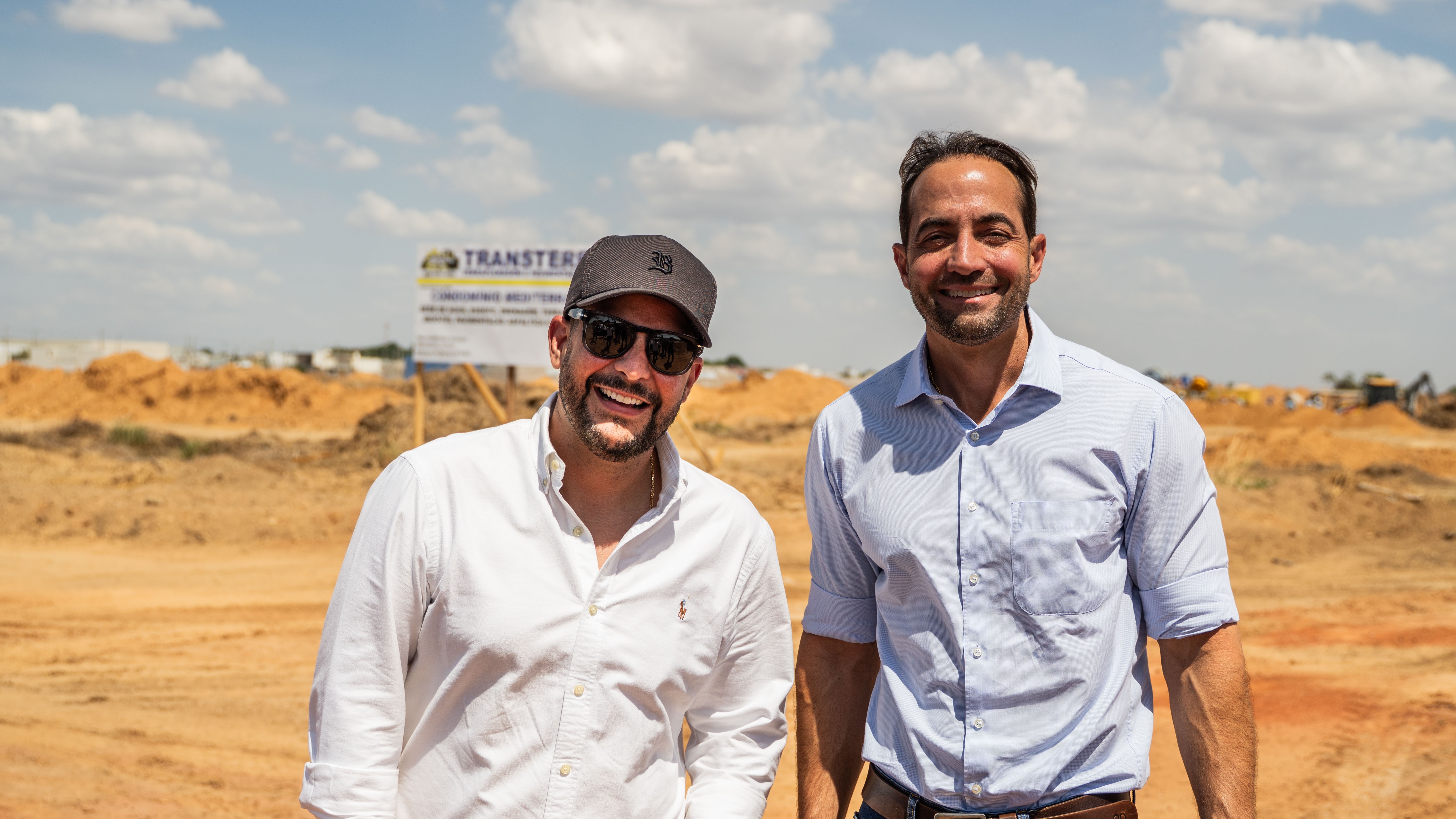 Empreendimentos recebem visita e investimento de Jorge, da dupla Jorge & Mateus